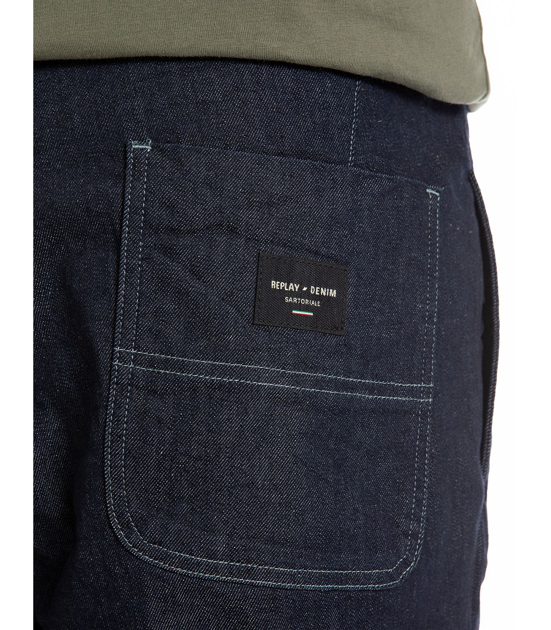 サルトリアーレ リラックスレギュラーフィットリジットデニム 詳細画像 ダークブルー 4